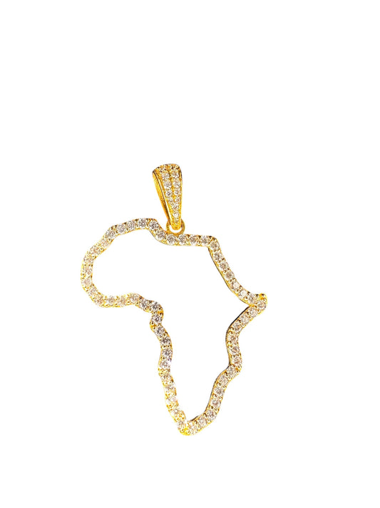 Map of Africa Pendant